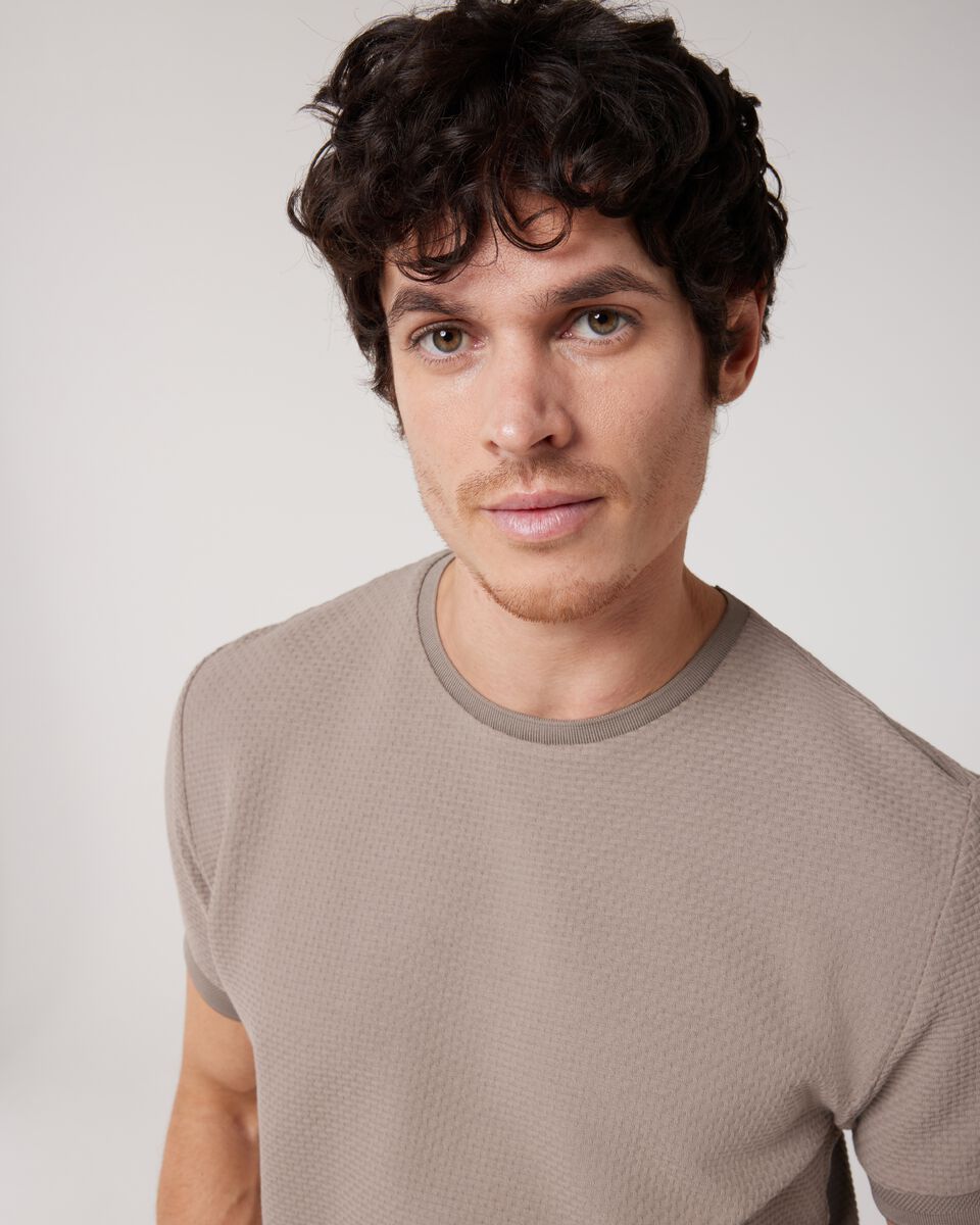 Jacquard Texture Tee